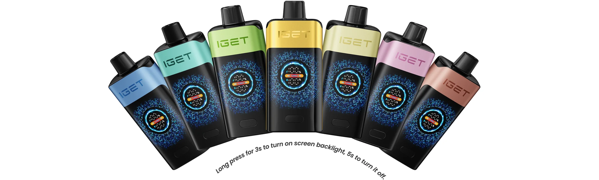 IGET ONE 23 official flavours