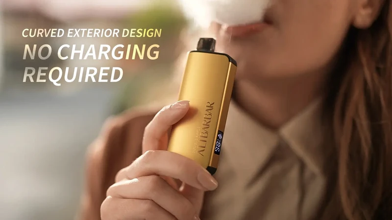 Alibarbar Ingot 9000: curved body design, no charging required